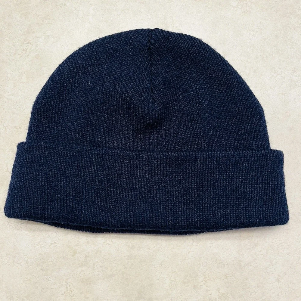 Narrows Brewing Navy Blue Toddler Sized Beanie Hat PNW Tacoma Washington New
